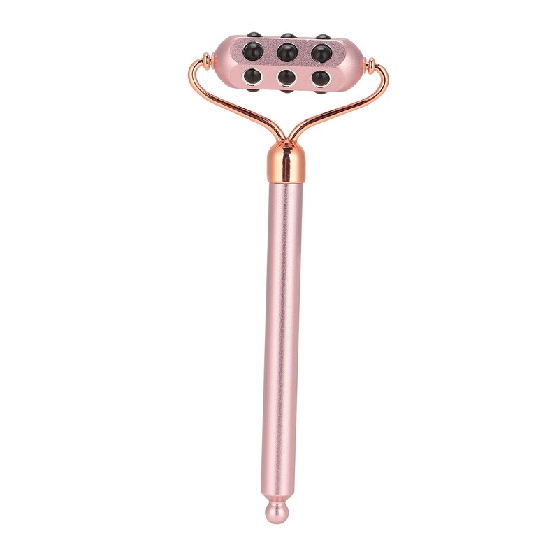 Face Beauty Massage Roller Aluminium Alloy Promote Absorption Germanium Manual