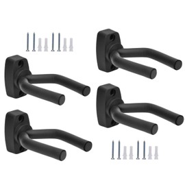 Guitar Wall Hanger Stand Ukulele Keep Guitar Wall Mount Hook Holder Mount Display Stand Rack Bracket Most Guitar Bass Accessories