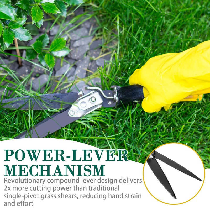 Flower Bed and Grass Shear - Extra Sharp Garden Hand