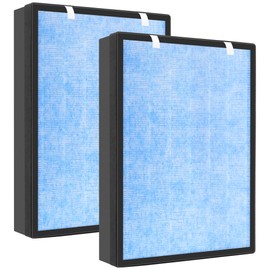 APPLIANCEMATES HSP002 Replacement Filter for Hathaspace Air Purifier HSP002, 4-in-1 H13 True Hepa Filter and Activated Carbon Filter (2 Pack)
