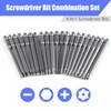 FyMosem 21Pcs 4-in-1 Long Magnetic Screwdriver Bit Combination Set 1/4