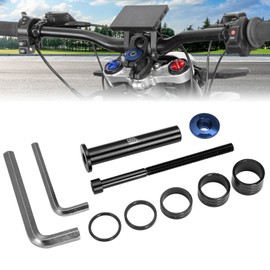 KEMIMOTO Stem Lock for Surron Talaria Headset Spacer with Handlebar Stem Top Cap Base and Extended Nut Compatible with Dirt Bike Light Bee X S X260 E-Ride Pross Talaria Sting XXX Segway X260 X160