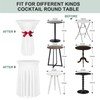 BDDC Cocktail Table Covers - 2 Pack 32"x 43" White