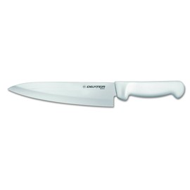 Dexter-Russell Basics P94801B 8" Cooks Knife with White Polypropylene Handle