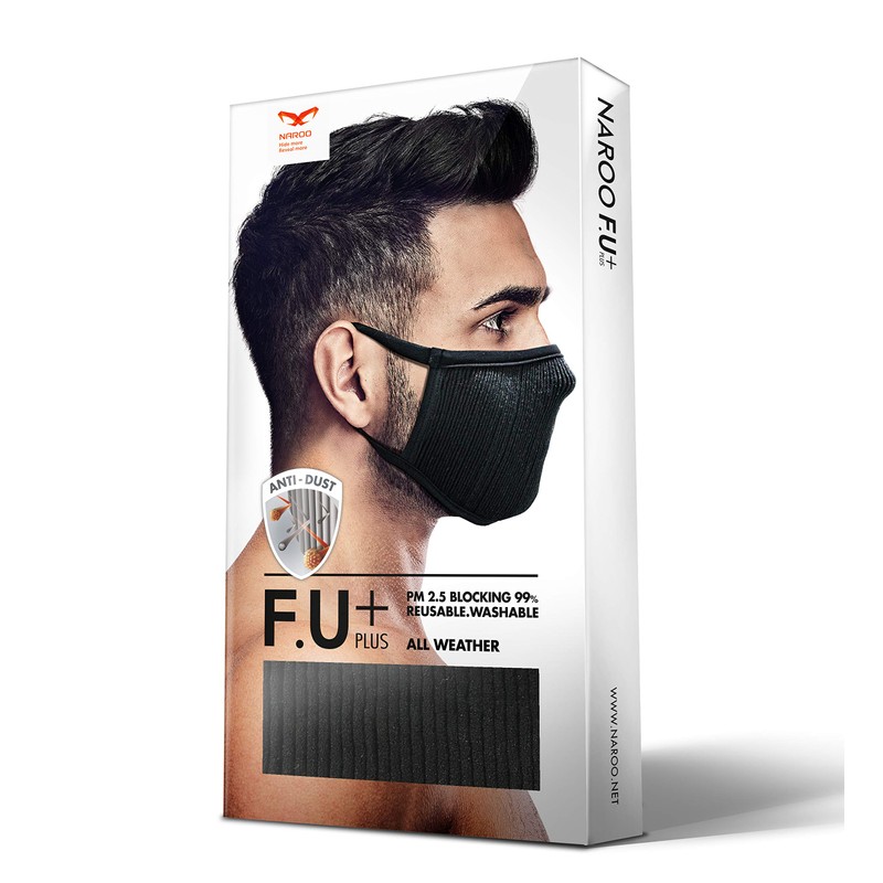 Naroo Mask F.U+ Washable and Reusable High Performance Filter Mask