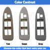 Osompar Window Switch Bezel Panel Front Driver Side Compatible with