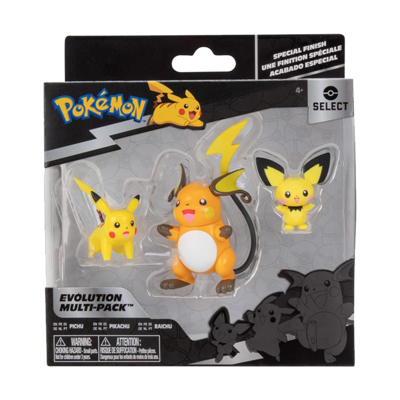 Pokémon Bandai Evolution Pack Pichu, Pikachu & Raichu – Pichu