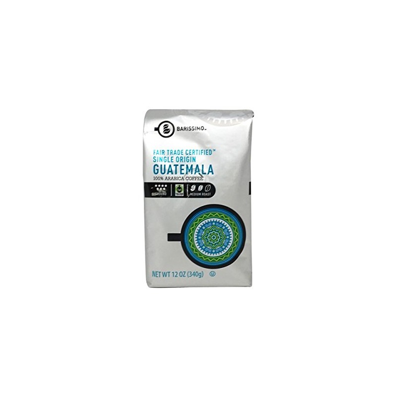 BARISSIMO 100% ARABICA Ground Coffee 12oz bag / One-way Freshness