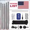 SCWN 25FT Heavy Duty Flag Pole Kit - Extra Thick
