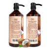 Dead Sea Collection Shampoo and Conditioner Set with Coconut Oil