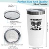 Car Mechanics White Viking Tumbler 20oz - It's Not Lag