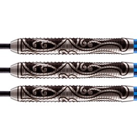 Shot! Darts Warrior Tipu Steel Tip Dart Set Front Weighted 80% Tungsten Barrels