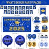 Graduation Decorations 2025 - Blue and Gold Graduation Decorations Set