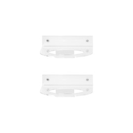 2 Pcs Football Display Stand Clear Football Holders for Display Acrylic Ball Stand Wall Mount Holder no case Cover.