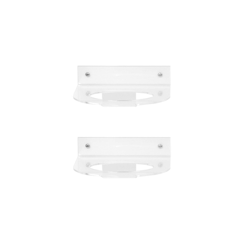 2 Pcs Football Display Stand Clear Football Holders for Display