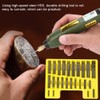 150PCs Spiral Drill Bit Mini Hole Opener Set Hardware Accessory