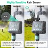 BALDR Garden Sprinkler Watering Timer, Up to 3 Programmable Plans,
