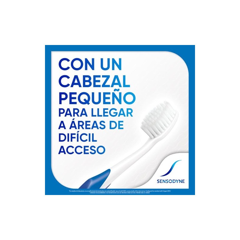 Sensodyne Cepillo de Dientes para Dientes Sensibles Cuidado Delicado, Suave,
