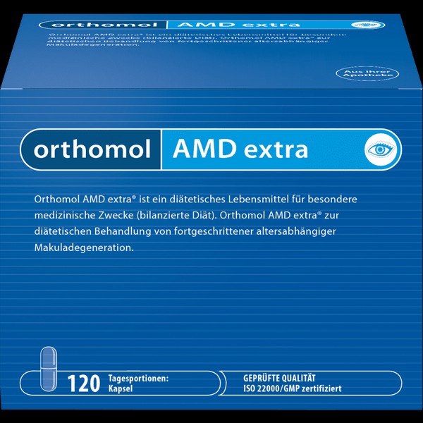 Orthomol- Orthopharm ORTHOMOL AMD EXTRA 120DAYS