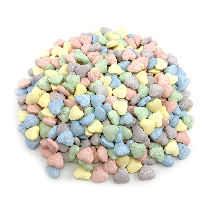 Sunny Island Wonka Sweetarts Tangy Heart Shaped Candy, Hard Candy