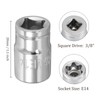 Kozelo 2pcs External Torx Shallow Socket - [3/8 Inch x