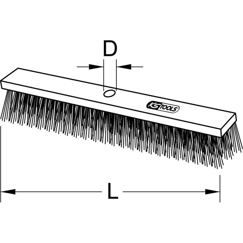KS Tools 146.1030 Elaston broom, 300mm