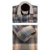 Gary Com Mens Flannel Jacket Sherpa Lined Buffalo Plaid Heavyweight