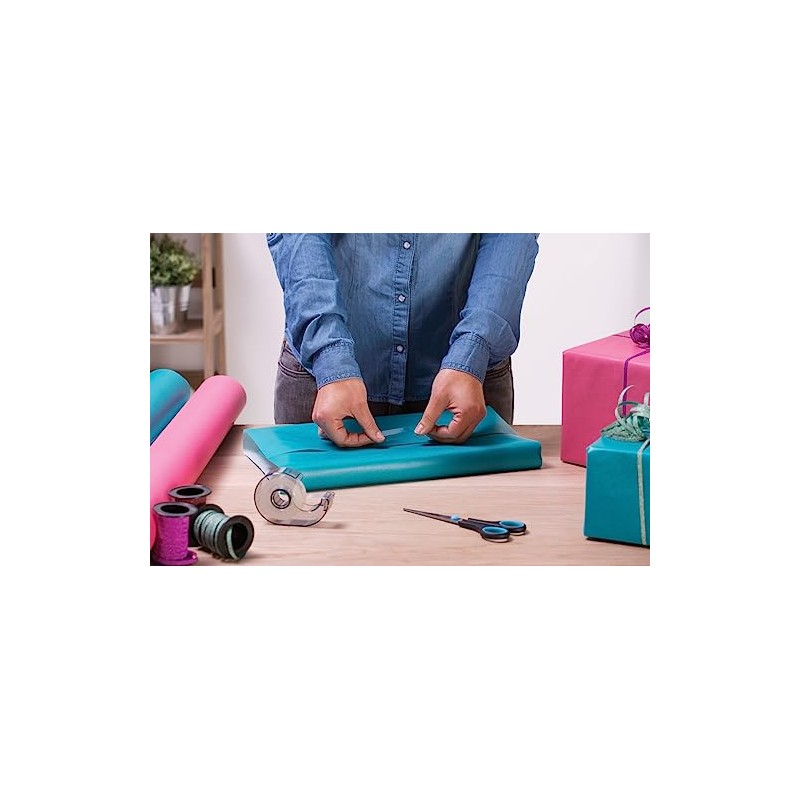 UHU Rollafix Invisible Tape Invisible Clear Solvent Free 2 Pack