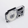 9mm Transparent Compatible Casio Name Land Tape 3pcs Black Text