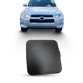 WOZUA Right Passenger Side Front Bumper Tow Hook Eye Cover Cap, Bumper Hole Cover 53285-42928 for Toyota RAV4 2009 2010 2011 2012