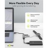 goobay 4-Port USB 3.2 Hub Slim, Multiple Plug, 5 Gbits,