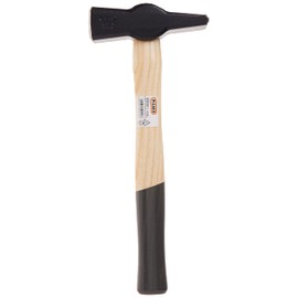 Picard Blacksmith Hammer 1500g - Swedish Pattern, Cross Peen Hammer, Forged Alloyed Steel Head, Chamfered Edges, Black Powder Coated, Dual Curved Ash Handle, 0000811-1500