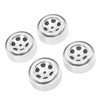 4pcs 1.3 Inches Wheels Rim Aluminum Alloy 6 Holes Wheel