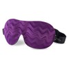 Bucky Ultralight Travel & Sleep Chevron Eye Mask, Violet, One