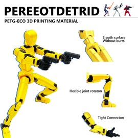 T13 Action Figure Set | Fully Assembled 3D Printed Titan 13 Toys | Vibrant Design | Perfect Desktop Decor for Game Enthusiasts & Collectors | Ideal Gift for Adolescent & Adults