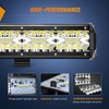Nilight 20Inch 420W Triple Row Flood Spot Combo 42000LM Bar