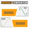 GLSOWEE Car Brake Caliper Hooks, Auto Brake Caliper Hangers with