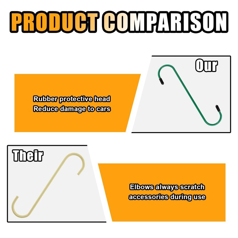 GLSOWEE Car Brake Caliper Hooks, Auto Brake Caliper Hangers with