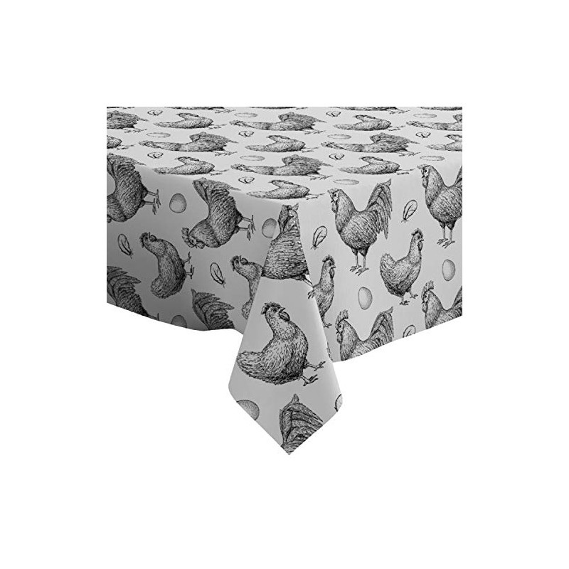 Q-Beans Mantel decorativo rectangular [Tamaño: 60 x 84 pulgadas], mantel
