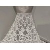Wowfabric4less123 White 4way stretch sequin Lace fabric 50” Width Sold