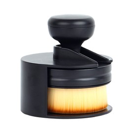 Herramienta redonda de mezcla de tinta, cerdas suaves con soporte de bandeja de almacenamiento para brochas, álbumes de recortes, manualidades, pintura, mango de tinta, herramienta de mezcla de colores líquidos, tarjetas, regalo, brocha de manualidades
