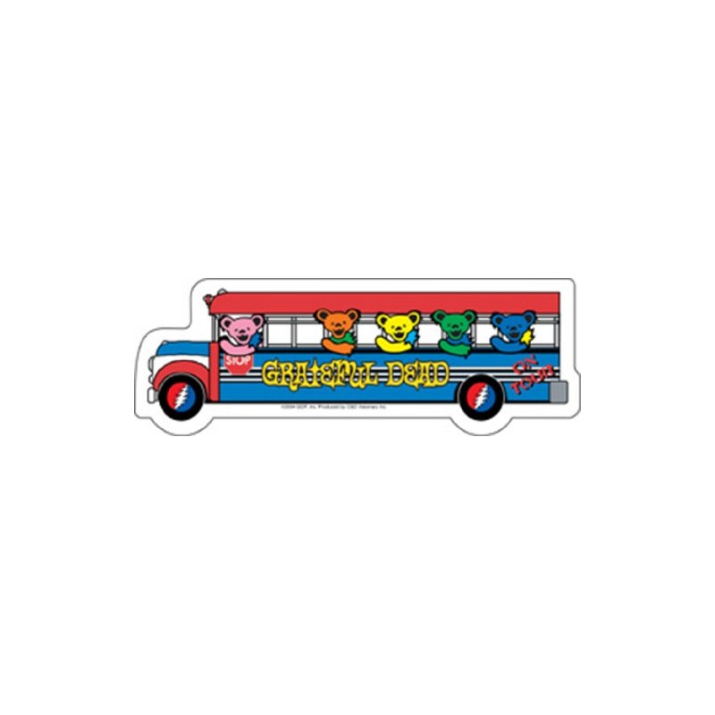 C&D Visionary Licenses Products Grateful Dead Bus Sticker