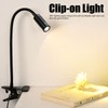 Student Reading Clipon Light 360° Flexible Neck Lamp USB Power