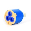 35/40mm Ceramic Cartridge,PP Plastic,Leakage Avoidance,Water Save,for Kitchen Bathroom Faucet (35mm)