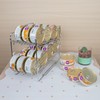 WIWIWISAM cat food can storage wet cat food can rack