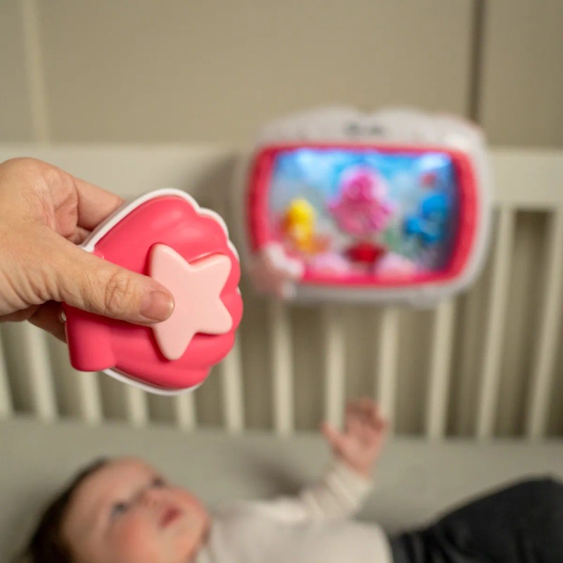 Baby Einstein Seadreams Juguete Musical Para Cuna Rosa