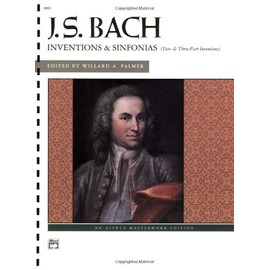 J.S.Bach - Inventions and Sinfonias: Two- and Three-Part Inventions (Alfred Masterwork Edition)