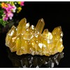 Natural Citrine Cluster Aura Crystal Cluster Mineral Specimen Decor Healing