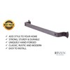 RTZEN Matte Black Hand Towel Holder for Bathroom - Handcrafted
