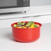 Sistema Microwave Collection Round Bowl, 30.4 oz./0.9 L, Red